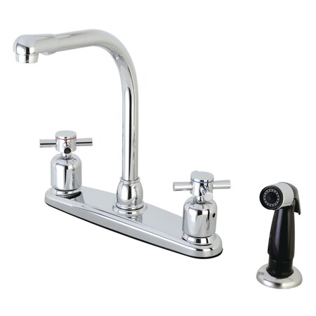 Concord FB751DX 8-Inch Centerset Kitchen Faucet with Sprayer FB751DX